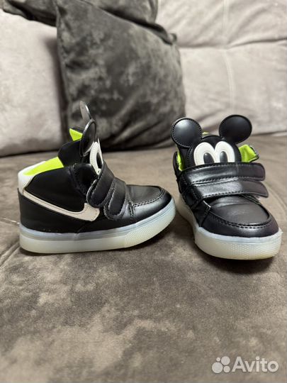 Ботинки кеды демисезонные