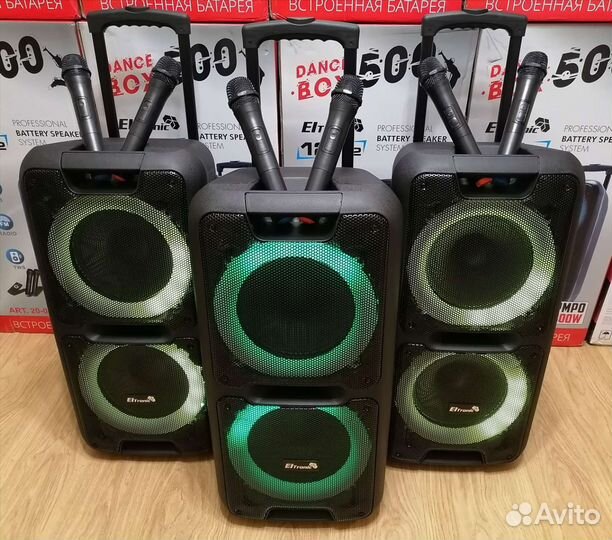 Мощные колонки Eltronic в ассортименте