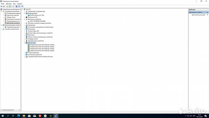 Системный блок 4 ядра, 8 гб DDR4, Nvidia 1030 гб