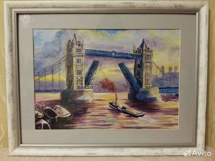 Картина акварелью 