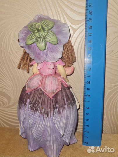 Статуэтка Фея-фиалка цветок девочка
