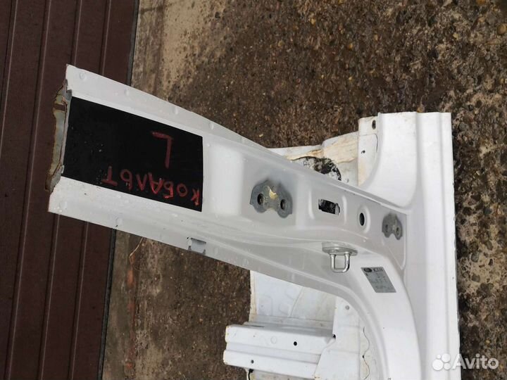 Шевроле Кобальт порог левый со стойкой