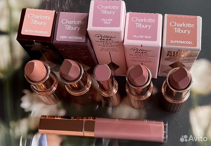 Charlotte Tilbury Pillow Talk (помады, блеск)