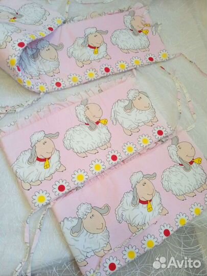 Бортики в кроватку бу