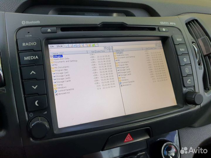 Продам штатную магнитолу от Kia Sportage 3