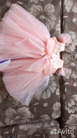 Платье для девочки 80 размер