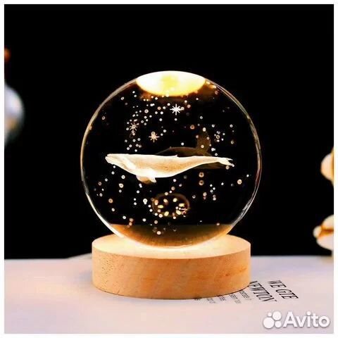 Светильник-ночник 3D шар