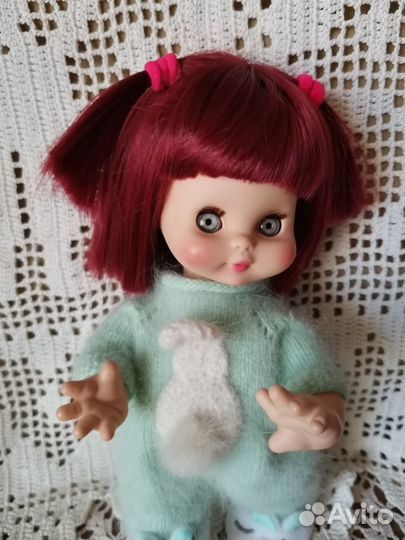 Редкая кукла Ratti Италия 23 см. 60 е гг