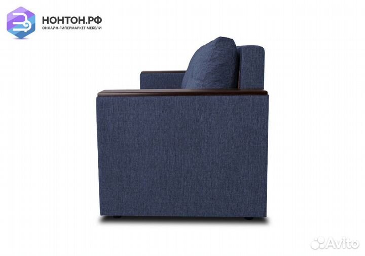 Диван еврокнижка Атланта синий