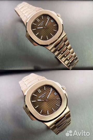 Часы Patek Philippe nautilus rose gold