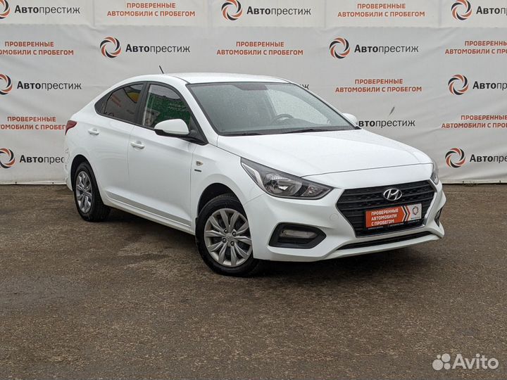 Hyundai Solaris 1.6 МТ, 2019, 96 000 км