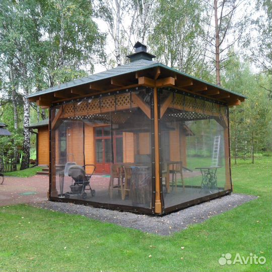 Мягкие окна для беседки/веранды/ террасы