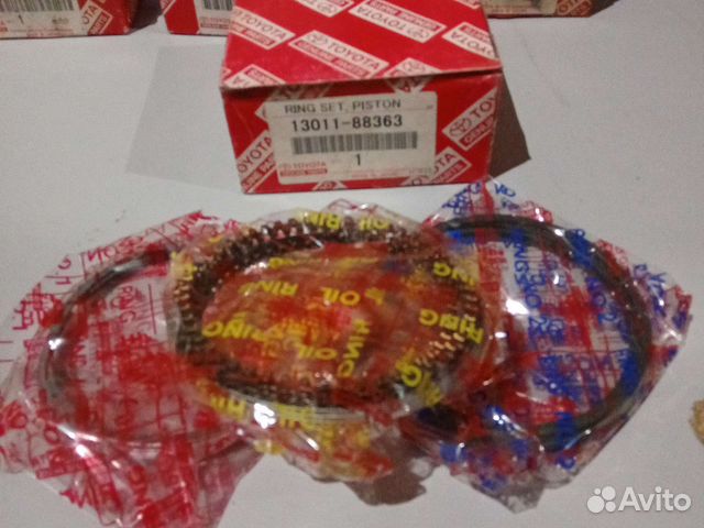 Кольца поршневые STD, комплект toyota camry/vista