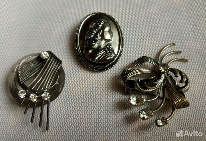 Брошь винтаж, 50-е г СССР