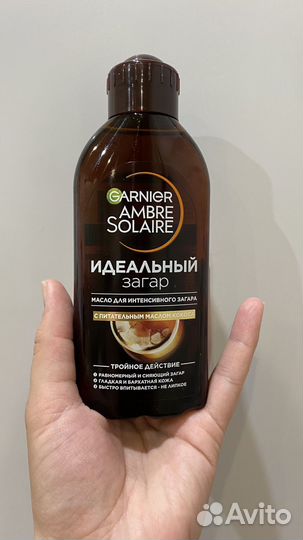 Масло для загара garniger ambre solaire