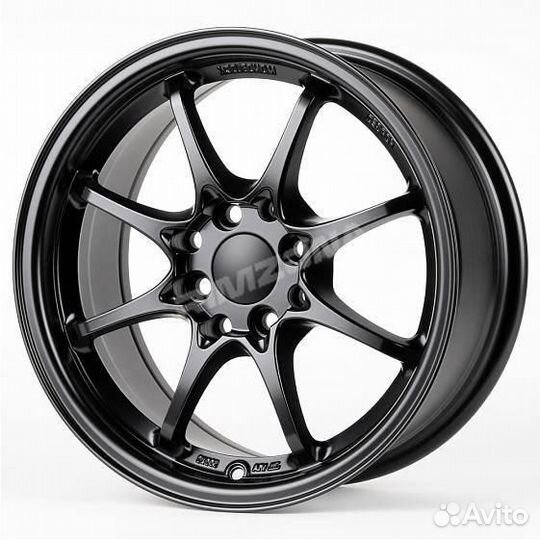 Литой диск rays R15 4x100/4x114.3. Примерка колес