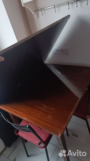 Стол раскладной СССР советский лак 75х90