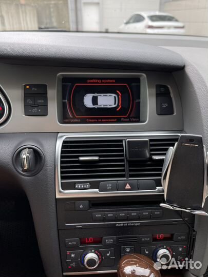 Панель с мультимедиа audi q7