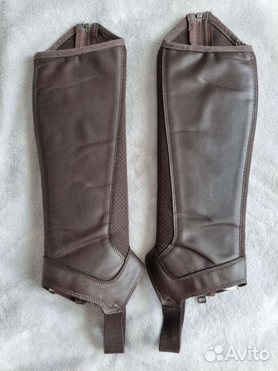 Краги для верховой езды детские 10 лет