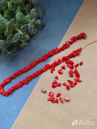 Бусы яшма СССР