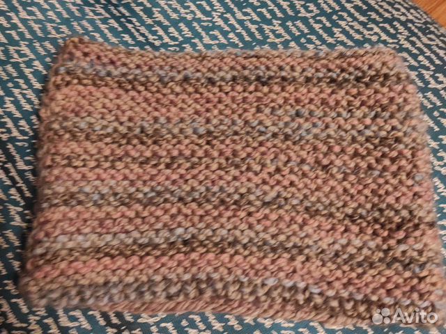 Снуд теплый ручной работы