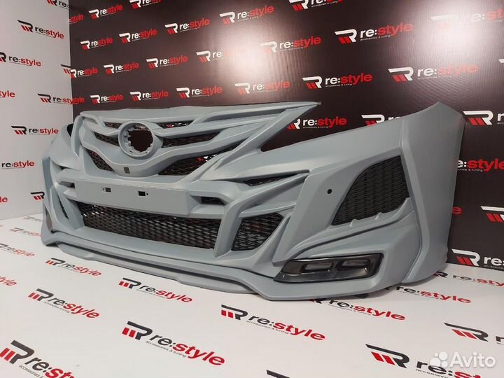 Бампер (обвес) Toyota Camry 70 Новый стиль U1676