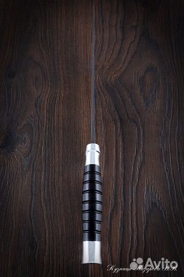 Нож Пластун (казачий пластунский нож) х12мф черный