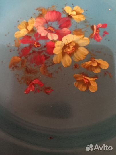 Тарелка СССР завод моспластмасс