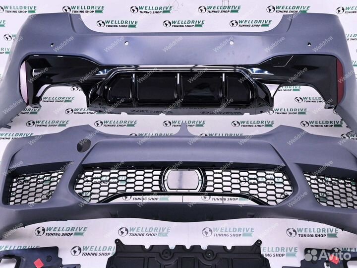 Обвес BMW 5 G30 16-20 стиль M5 F90 pre LCI