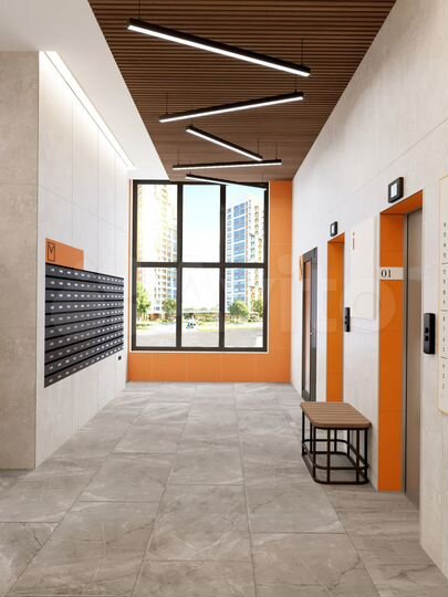 2-к. квартира, 62,9 м², 22/25 эт.