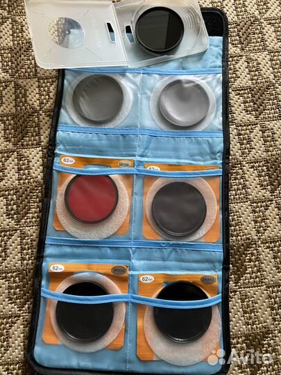 Фильтры для ик фото (IR, ND) 62mm/62мм