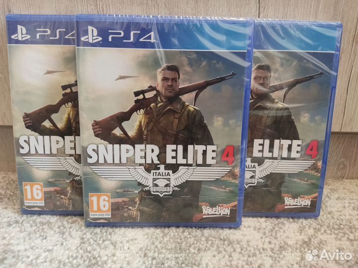 Sniper Elite 4 PS4/PS5 (Новый)