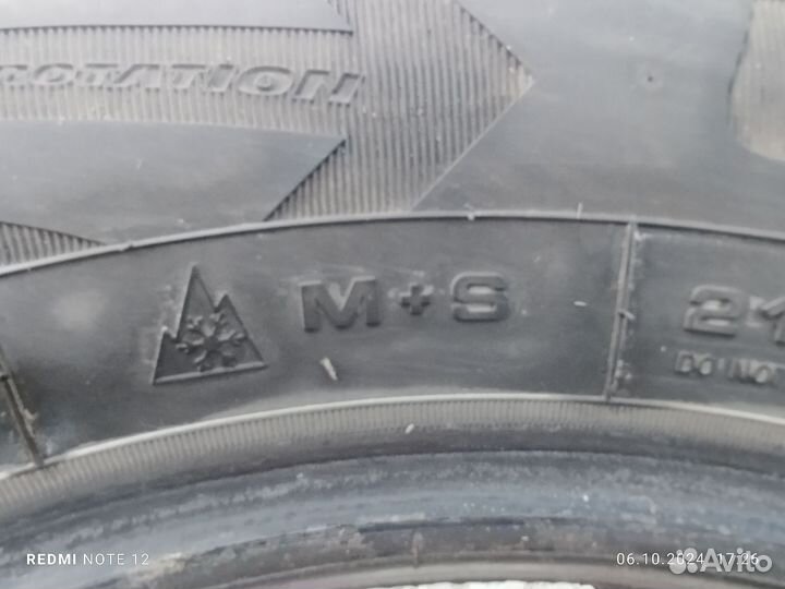 Шины 215 65 16 зимние бу