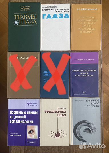 Книги офтальмология. Аветисов, Федоров, 50+ книг