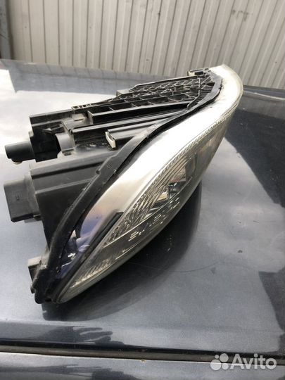 Фара левая skoda octavia