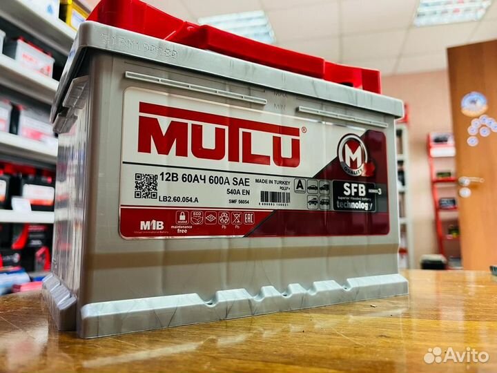 Аккумулятор Mutlu 60 на Форд Фокус Фьюжн Куга