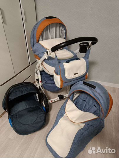 Коляска adamex barletta NEW(3 в 1)