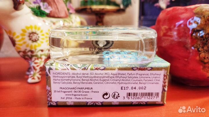 Santal Cardamome Fragonard, ODP