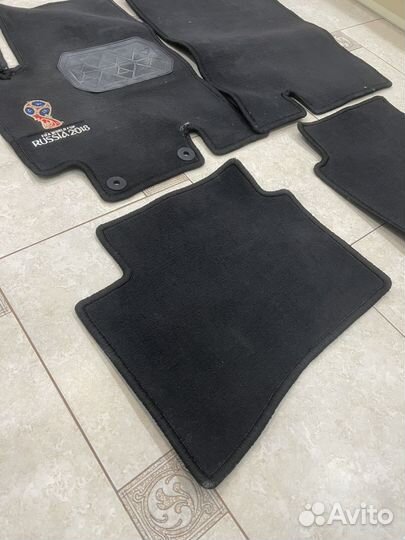 Автомобильные коврики резиновые solaris 2