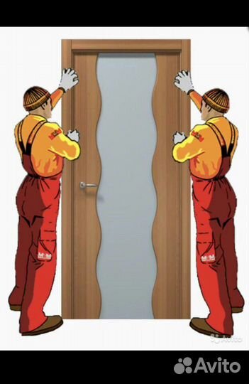 Установка дверей