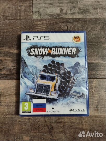 Snowrunner ps5 новый, русская версия