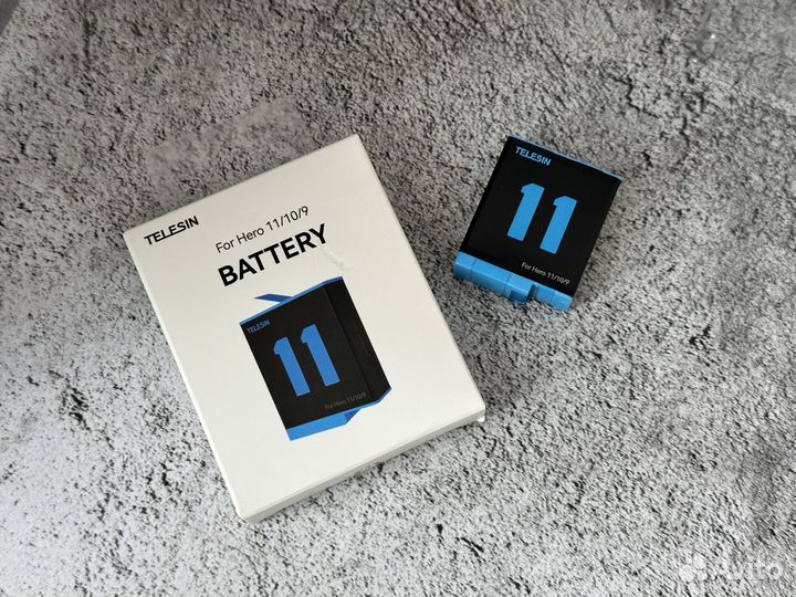 Аккумулятор для GoPro Hero 9 / 10 / 11 Telesin 1шт