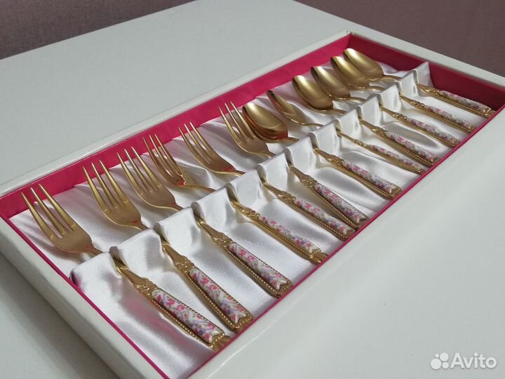 Набор десертных столовых приборов, Япония