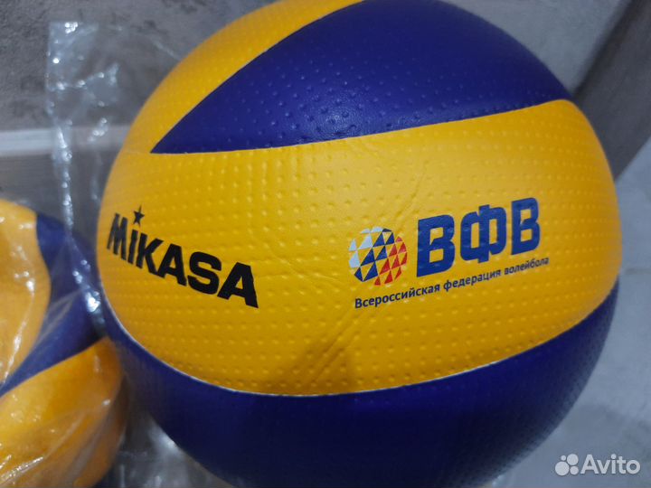 Волейбольный мяч mikasa mva 200 два штуки
