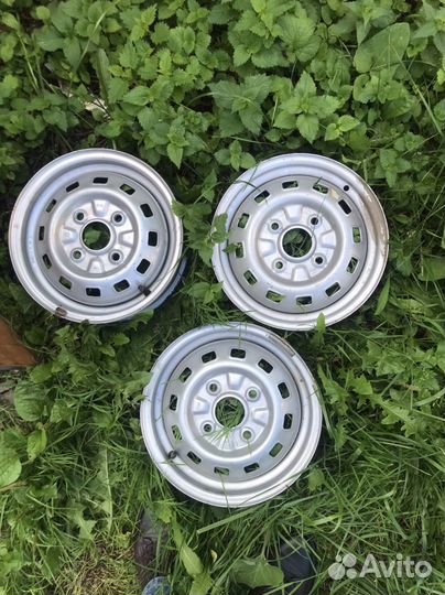 Штампованные диски 13 на матиз