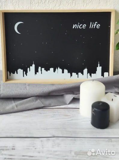 Поднос декоративный новый