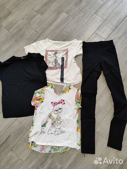 Пакет вещей (есть новые) на девочку