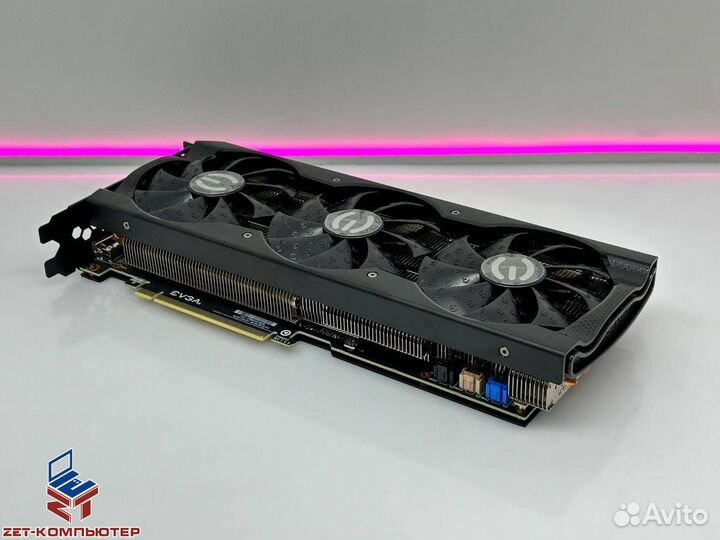 Видеокарта 8.0 Гб evga RTX 3070 TI XC3 Ultra