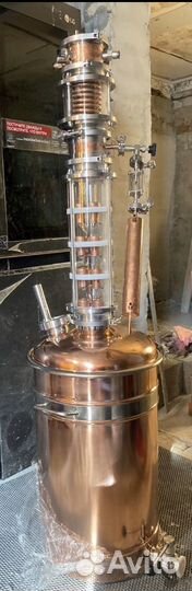 Медный самогонный аппарат 4 дюйма перегонный куб