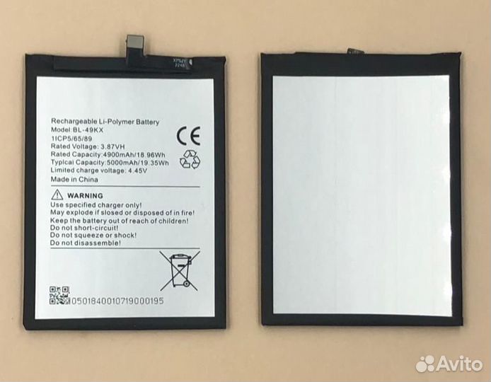 АКБ на Infinix Note 11 / 12 / 12 2023 (BL-49KX)